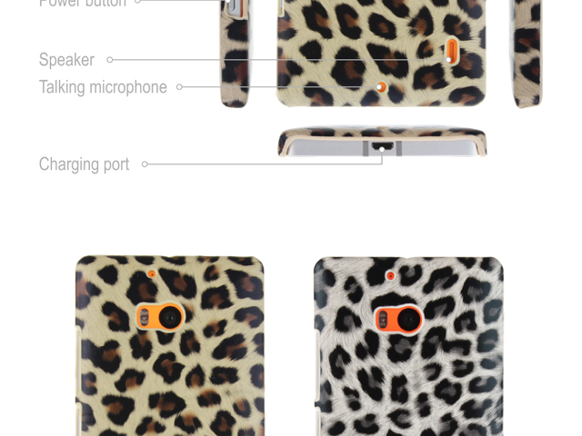 Nokia Lumia 930 Leopard Skin Back Case