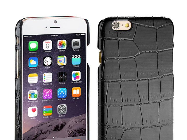 iPhone 6 / 6s Crocodile Leather Back Case