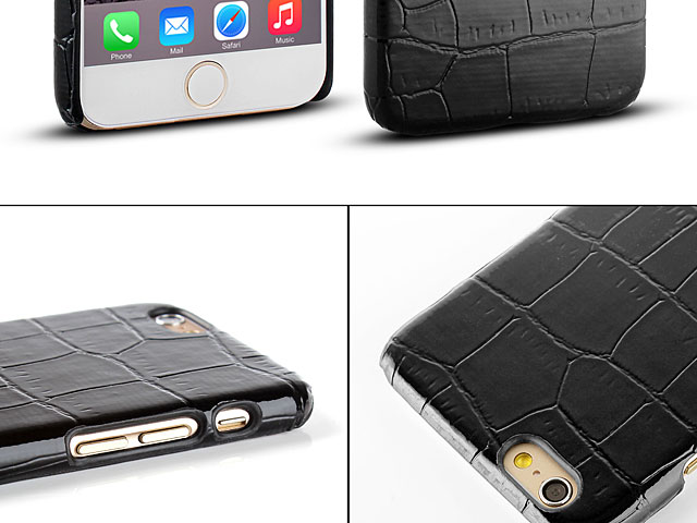 iPhone 6 / 6s Crocodile Leather Back Case