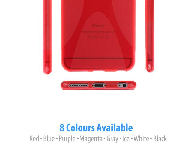 iPhone 6 Plus / 6s Plus X-Shaped Plastic Back Case