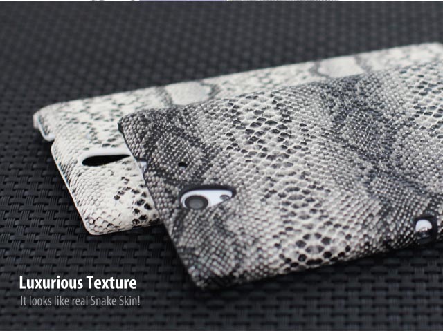 Sony Xperia C3 Faux Snake Skin Back Case