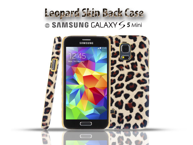 Samsung Galaxy S5 mini Leopard Skin Back Case