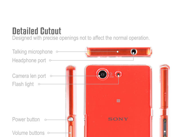 Sony Xperia Z3 Compact Crystal Case