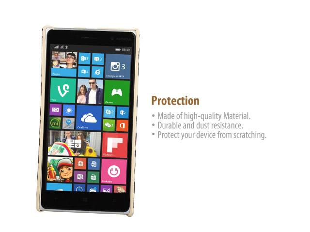 Nokia Lumia 830 LTE Leopard Skin Back Case