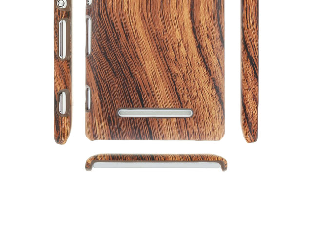 Sony Xperia C3 Woody Patterned Back Case