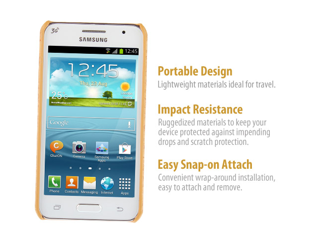 Samsung Galaxy Core 2 Pine Coated Plastic Case