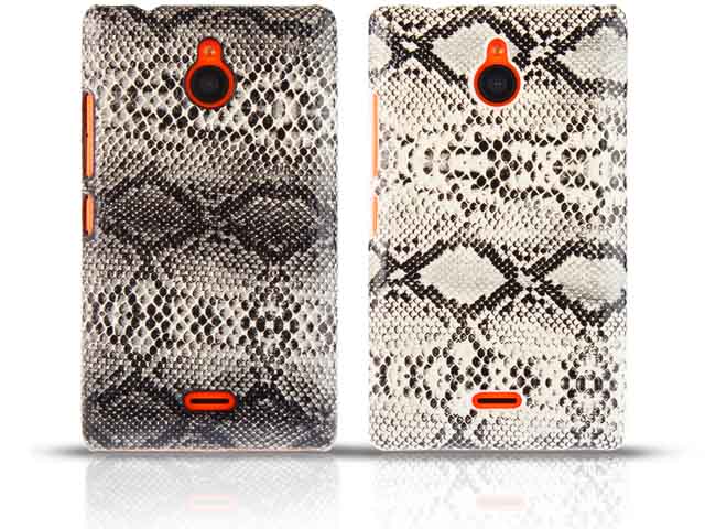 Nokia X2 Dual SIM Faux Snake Skin Back Case