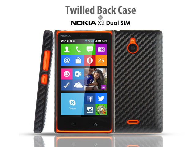 Nokia X2 Dual SIM Twilled Back Case