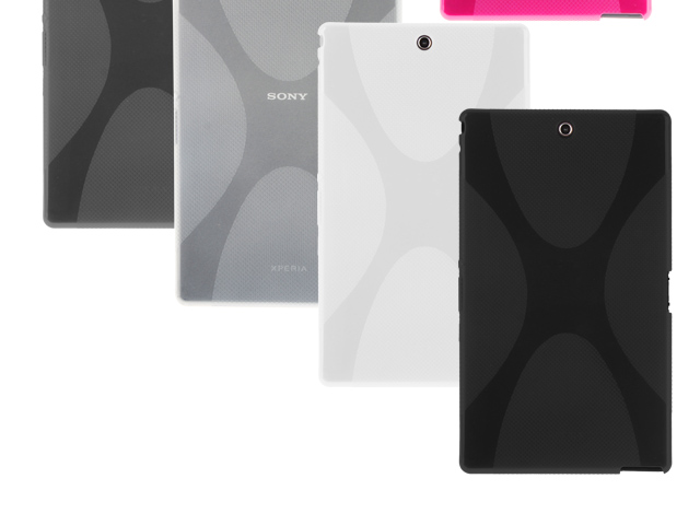Sony Xperia Z3 Tablet Compact X-Shaped Plastic Back Case