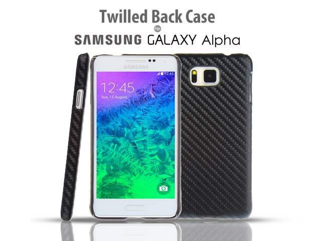 Samsung Galaxy Alpha Twilled Back Case