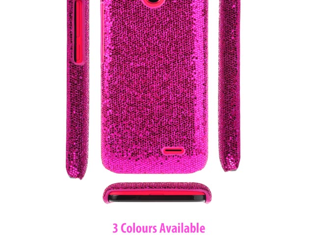 HTC Desire 310 Glitter Plactic Hard Case