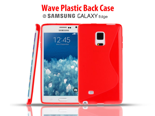 Samsung Galaxy Note Edge Wave Plastic Back Case