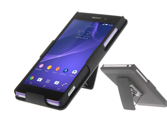 Sony Xperia Z2 Protective Case with Holster