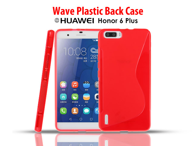 Huawei Honor 6 Plus Wave Plastic Back Case