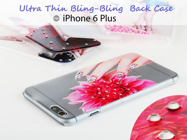 iPhone 6 Plus / 6s Plus Ultra Thin Bling-Bling Back Case