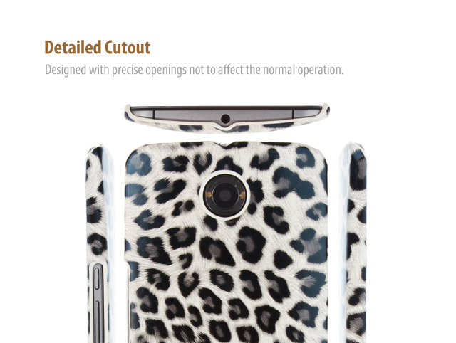 Google Nexus 6 Leopard Skin Back Case
