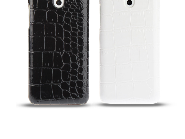 HTC Desire 610 Crocodile Leather Back Case