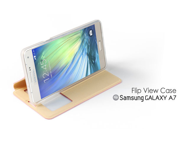 Samsung Galaxy A7 Flip View Case