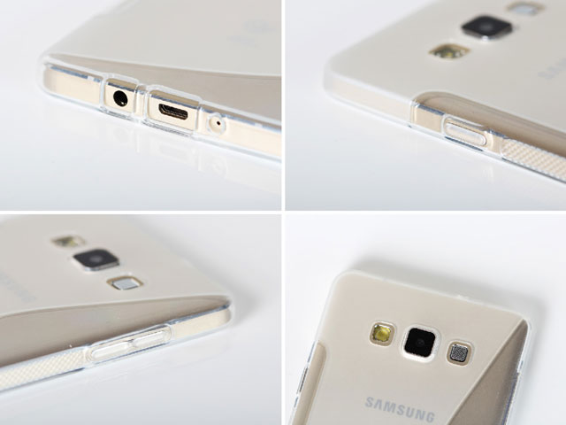 Samsung Galaxy A7 Wave Plastic Back Case