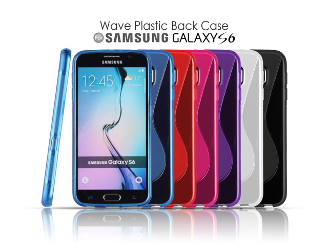 Samsung Galaxy S6 Wave Plastic Back Case