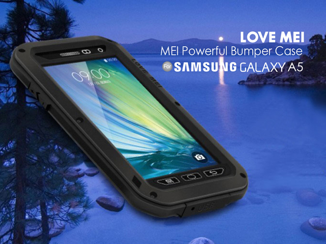 LOVE MEI Samsung Galaxy A5 Powerful Bumper Case