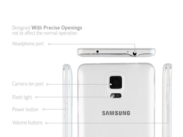 Samsung Galaxy Note 4 Jelly Soft Plastic Case