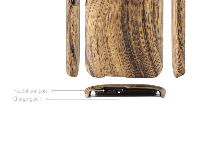 HTC One M9 Woody Patterned Back Case