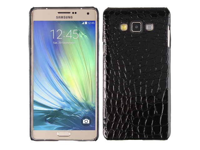 Samsung Galaxy A7 Crocodile Leather Back Case