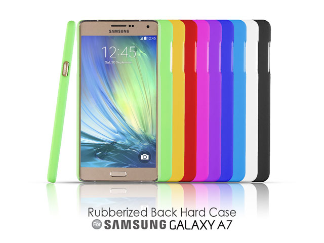 Samsung Galaxy A7 Rubberized Back Hard Case