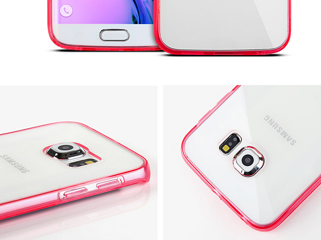 Samsung Galaxy S6 edge Soft Case with Fluorescent Bumper