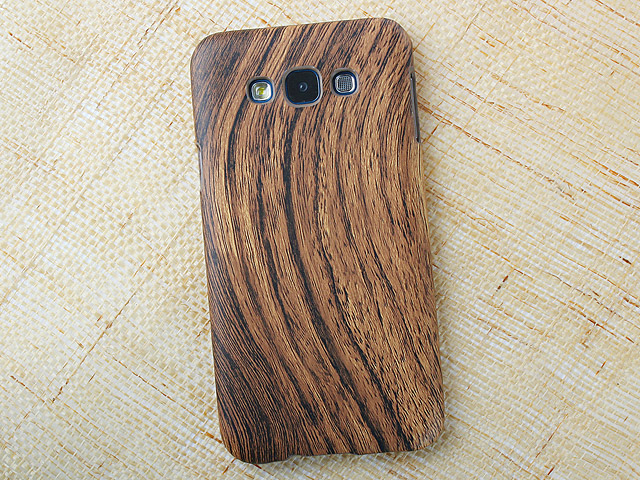 Samsung Galaxy E7 Woody Patterned Back Case