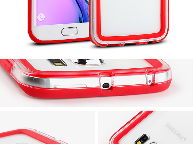 Samsung Galaxy S6 edge Transparent Ultra Slim Bumper