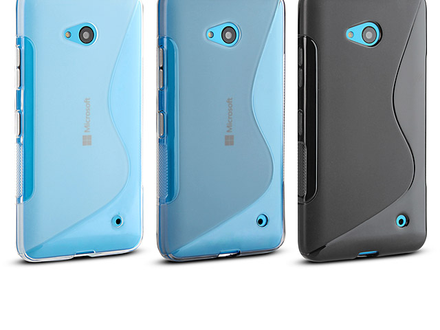 Microsoft Lumia 640 LTE Wave Plastic Back Case