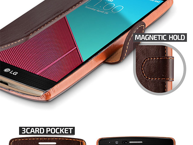 Verus Dandy Layered K Leather Case for LG G4