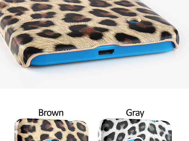 Microsoft Lumia 640 LTE Leopard Stripe Back Case