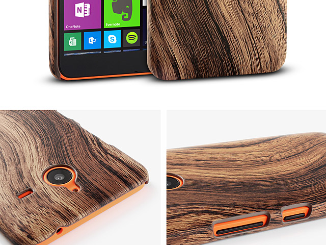 Microsoft Lumia 640 XL Woody Patterned Back Case
