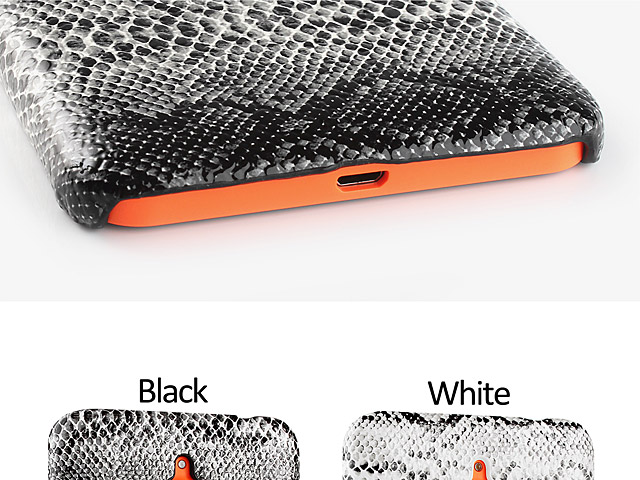 Microsoft Lumia 640 XL Faux Snake Skin Back Case