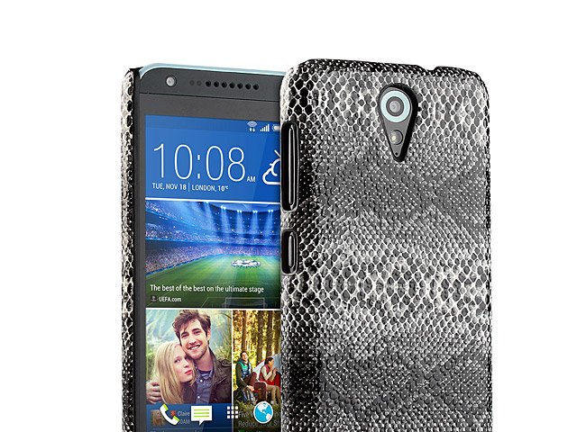 HTC Desire 620 dual sim Faux Snake Skin Back Case