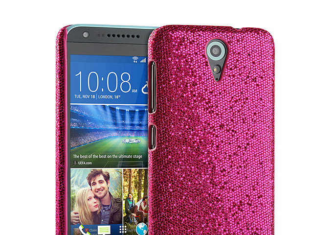 HTC Desire 620 dual sim Glitter Plastic Hard Case