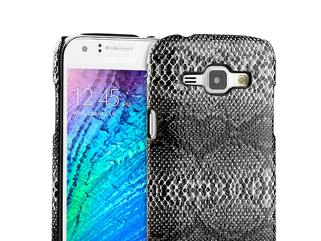 Samsung Galaxy J1 Faux Snake Skin Back Case