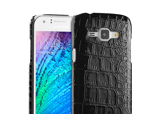 Samsung Galaxy J1 Crocodile Leather Back Case