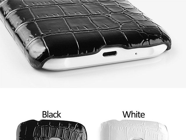 Samsung Galaxy J1 Crocodile Leather Back Case