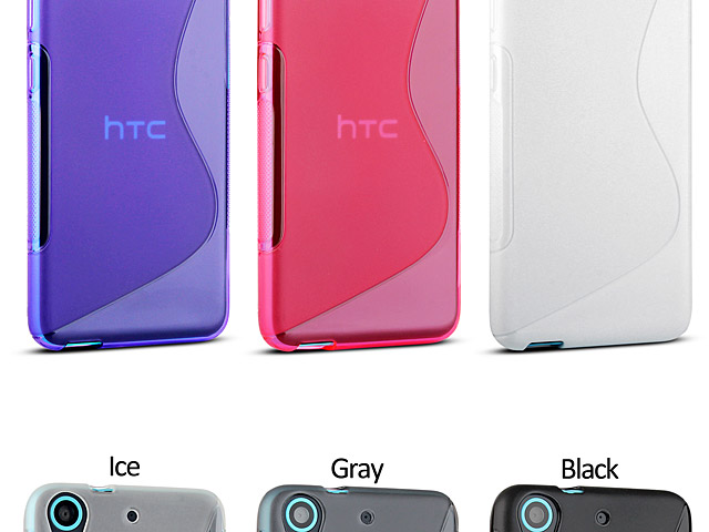 HTC Desire 626 Wave Plastic Back Case