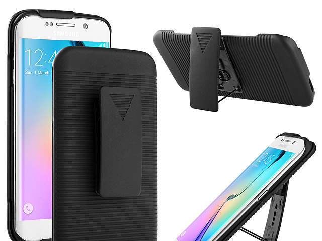 Samsung Galaxy S6 edge Protective Case with Holster