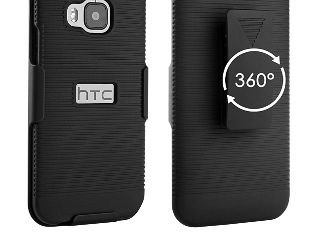 HTC One M9 Protective Case with Holster