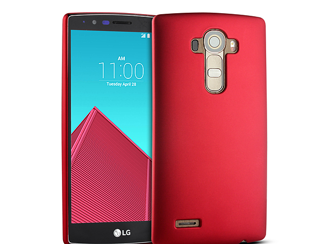 LG G4 Rubberized Back Hard Case