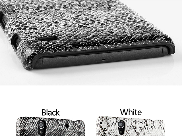 Sony Xperia C4 Faux Snake Skin Back Case
