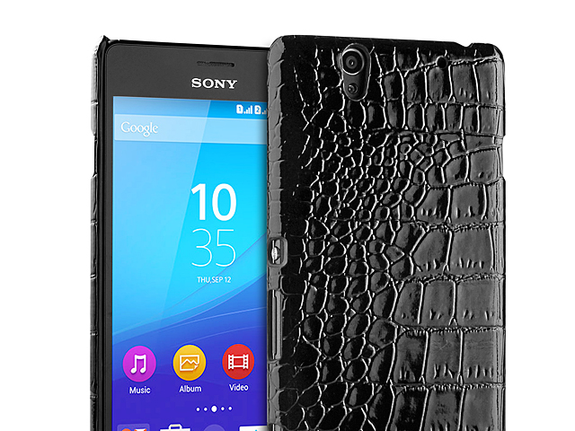 Sony Xperia C4 Crocodile Leather Back Case