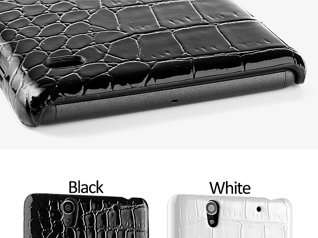 Sony Xperia C4 Crocodile Leather Back Case