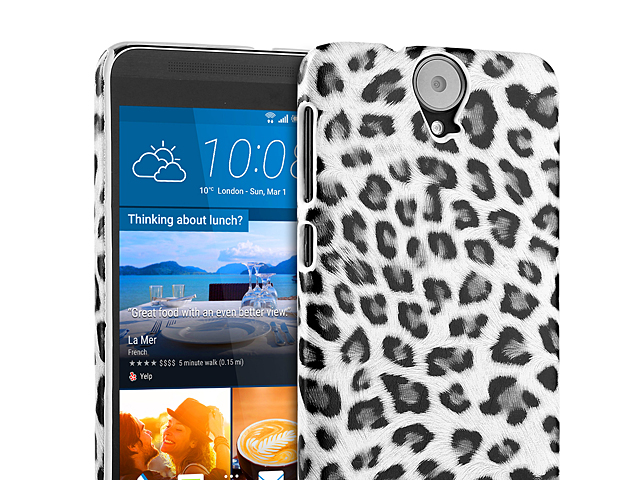 HTC One E9+ Leopard Stripe Back Case